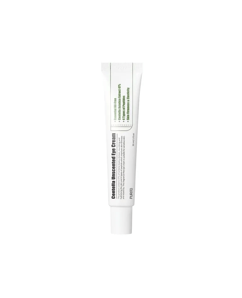 PURITO Centella eye Unscented Cream paakių kremas su centele ir peptidais 30ml