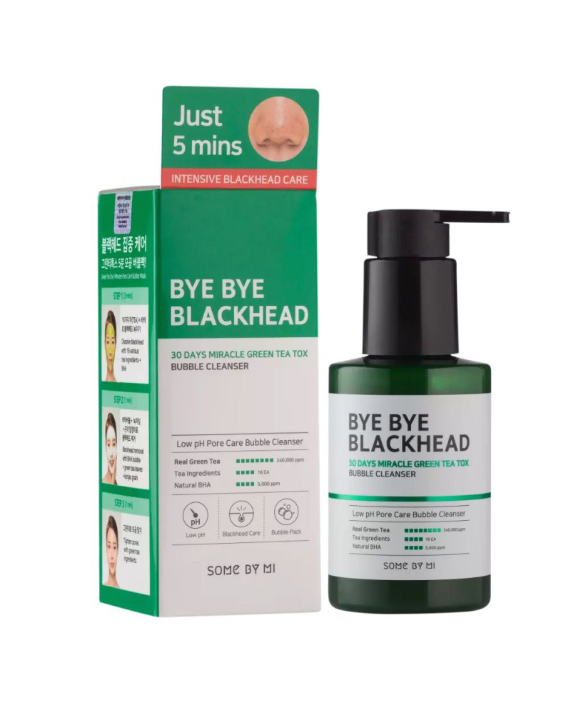 Some by mi Bye Bye blackhead inkštirų prausiklis-kaukė 120ml