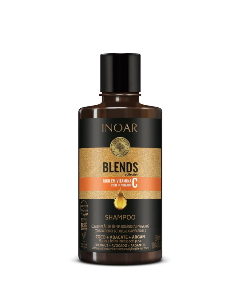 INOAR Blends Shampoo – šampūnas su vitaminu C 300 ml