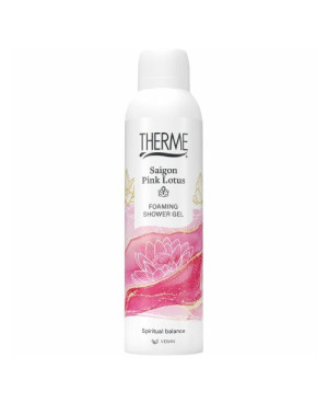 Therme Saigon Pink Lotus dušo putos, 200 ml.