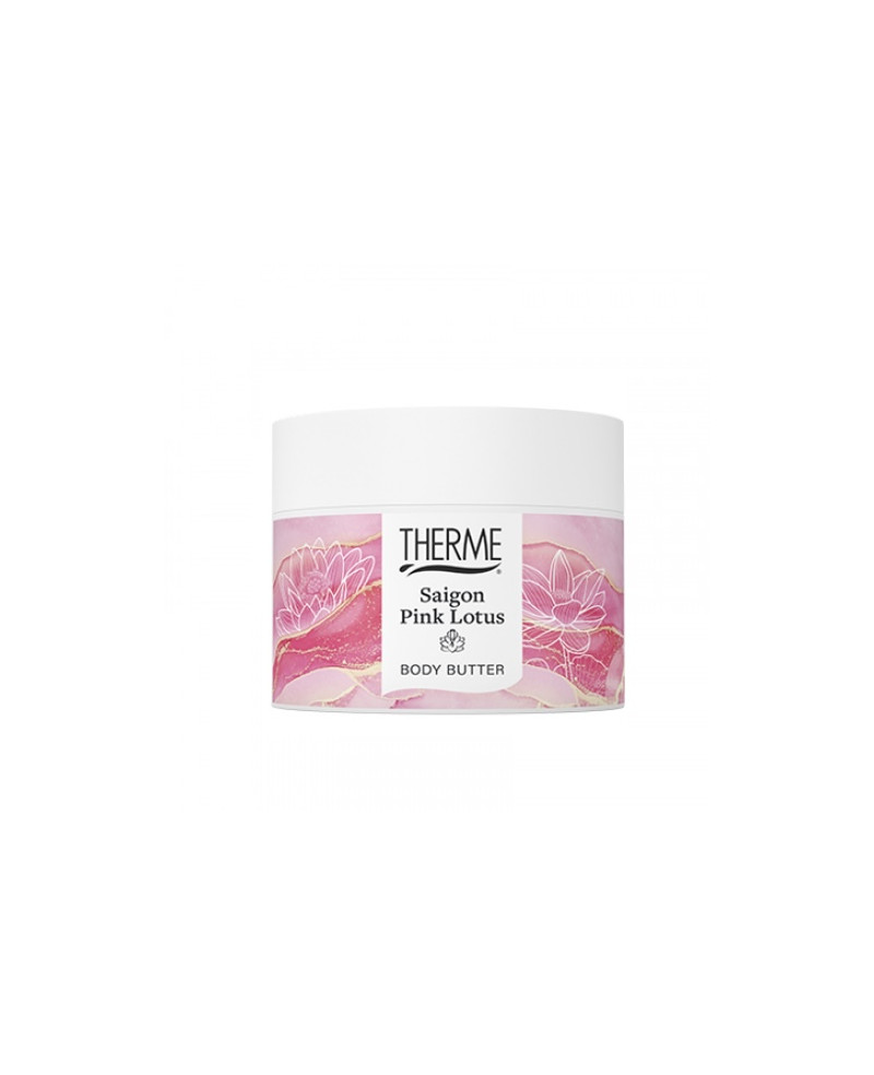 Therme Saigon Pink Lotus kūno sviestas, 225 g.