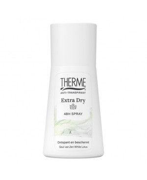 Therme Extra Dry purškiamas antiperspirantas, 75 ml.