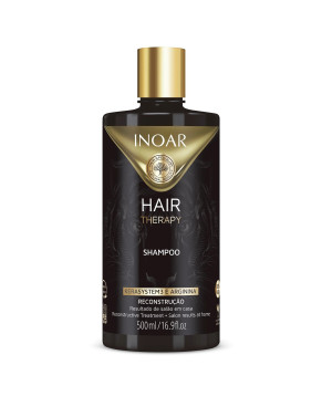 INOAR Hair Therapy Shampoo - plaukus puoselėjantis šampūnas 500 ml.