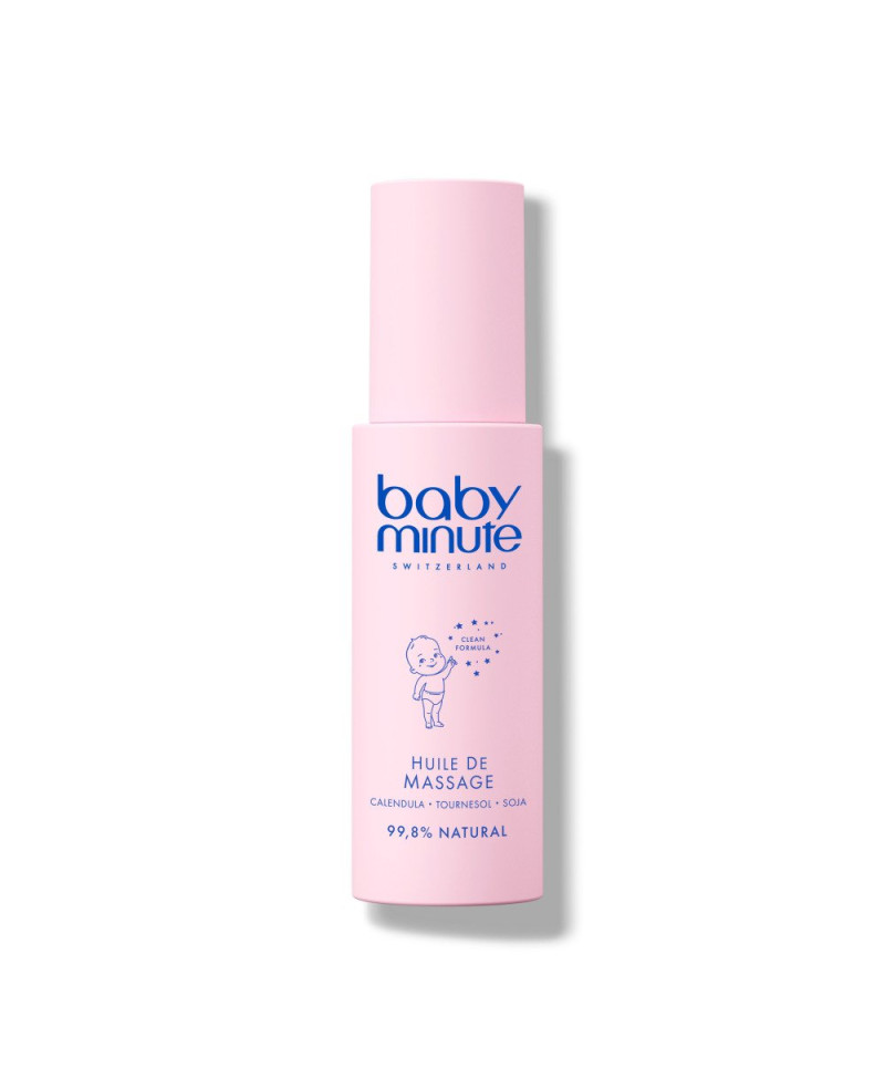 Baby minute masažinis kūno aliejus 100ml.