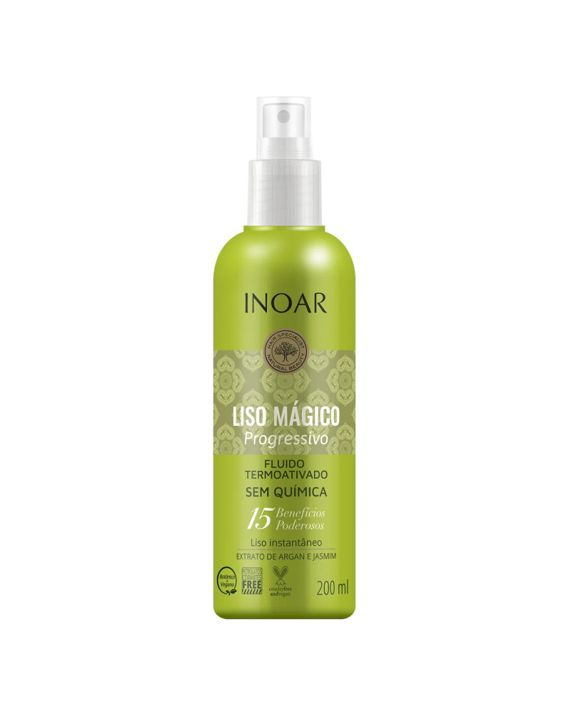 INOAR Liso Magico Progressivo - purškiamas fluidas 200 ml