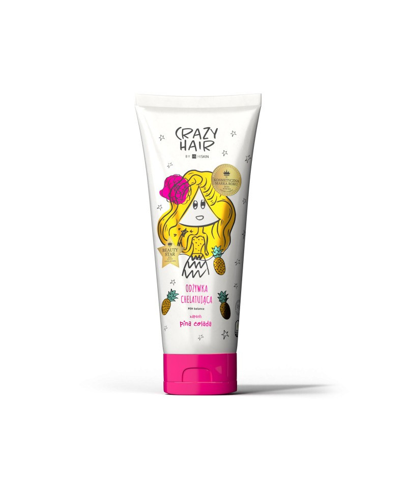 Crazy hair kondicionierius nuo build up "Pina colada" 250ml