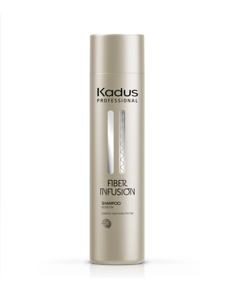 Kadus Professional Fiber Infusion Shampoo Keratin Plaukų šampūnas su keratinu 250ml.