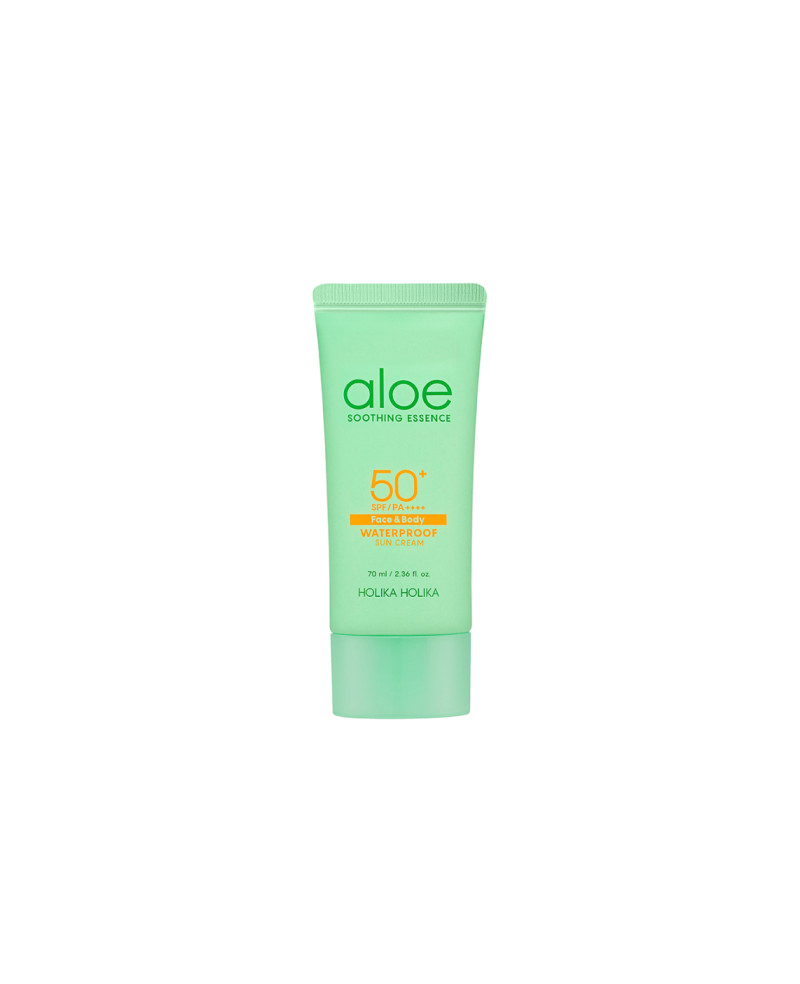 Holika Holika aloe soothing essence waterproof sungel SPF50+ 70ml.