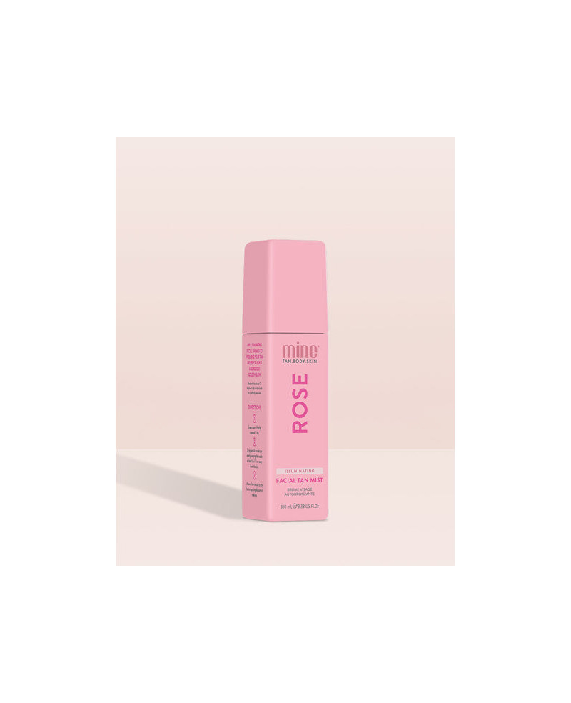 Mine tan rose savaiminio įdegio veido purškiklIs 100ml.