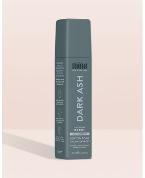 Mine tan Dark ash putos šviesiai odai 200ml.