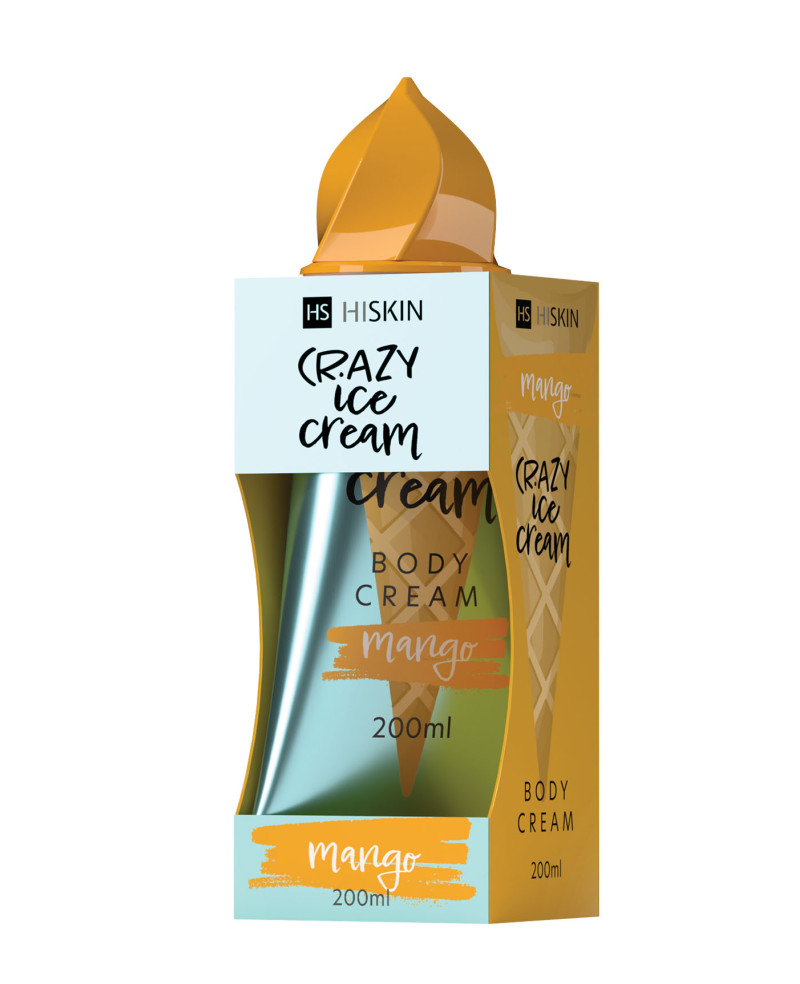 Crazy body kūno kremas mango ledai 200ml