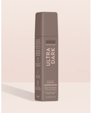 Mine tan Ultra dark savaiminio įdegio putos 200ml