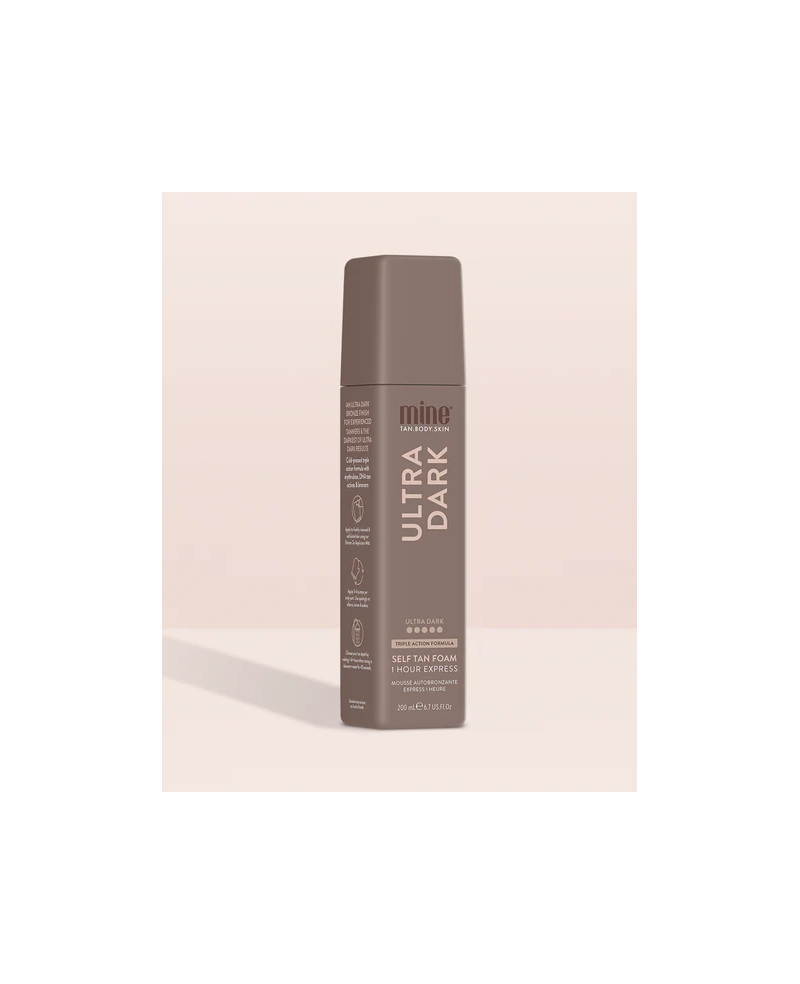 Mine tan Ultra dark savaiminio įdegio putos 200ml