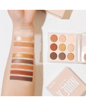 Beauty creations Nude x mini universali šešėlių paletė