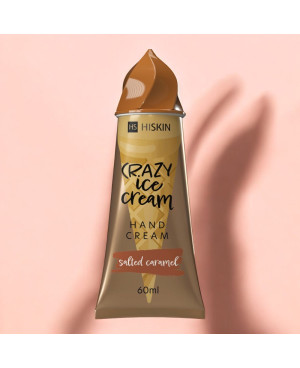 Crazy body ice cream rankų kremas "Salted caramel" 60ml