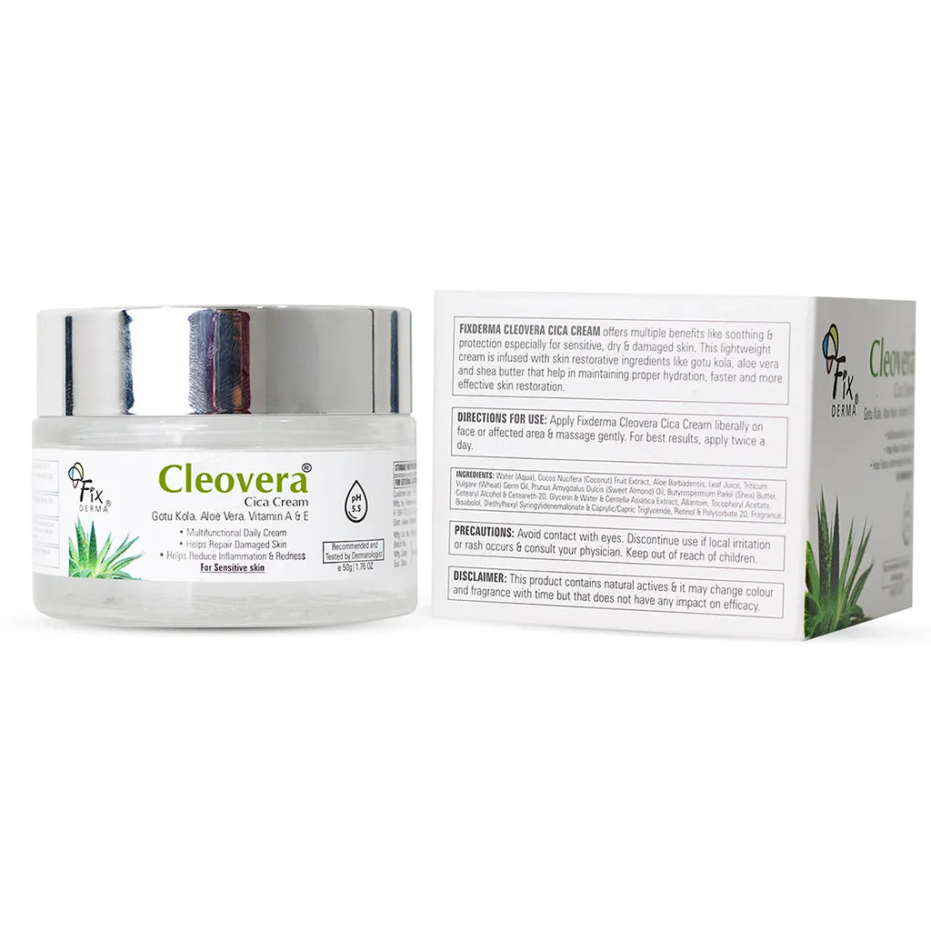 Fixderma Cleovera kremas su azijine centele 50g | Nauja Oda