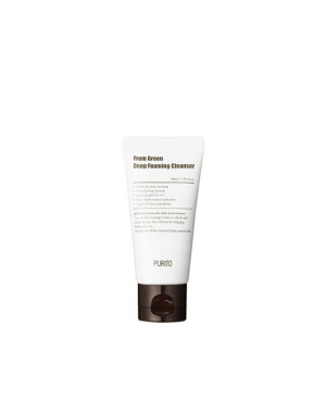 Purito From green deep foaming cleanser švelnus veido prausiklis 30ml.