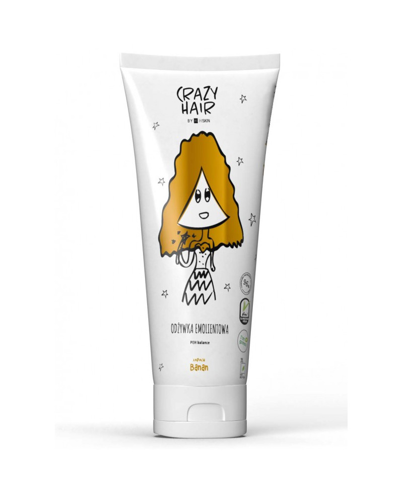 Crazy hair kondicionierius sausiems ir porėtiems plaukams  Banana  250ml