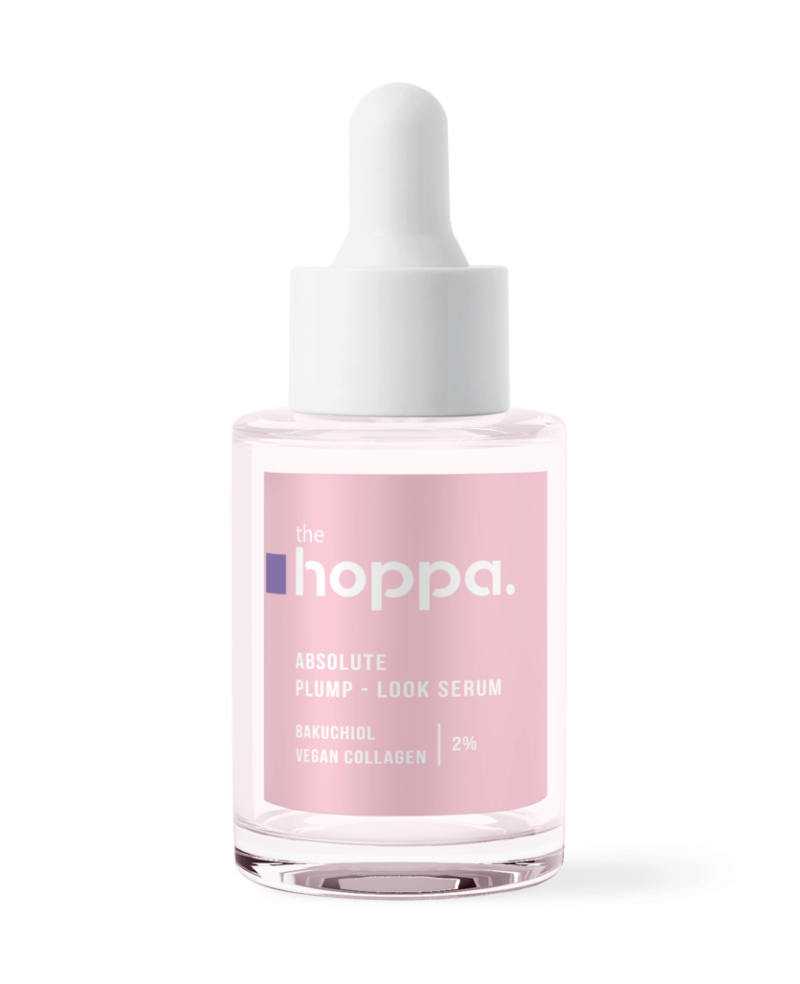 Hoppa Absolute plump look serumas su bakučioliu 30ml.