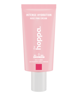 Hoppa Hydration rose intensyviai drėkinantis kremas 50ml.