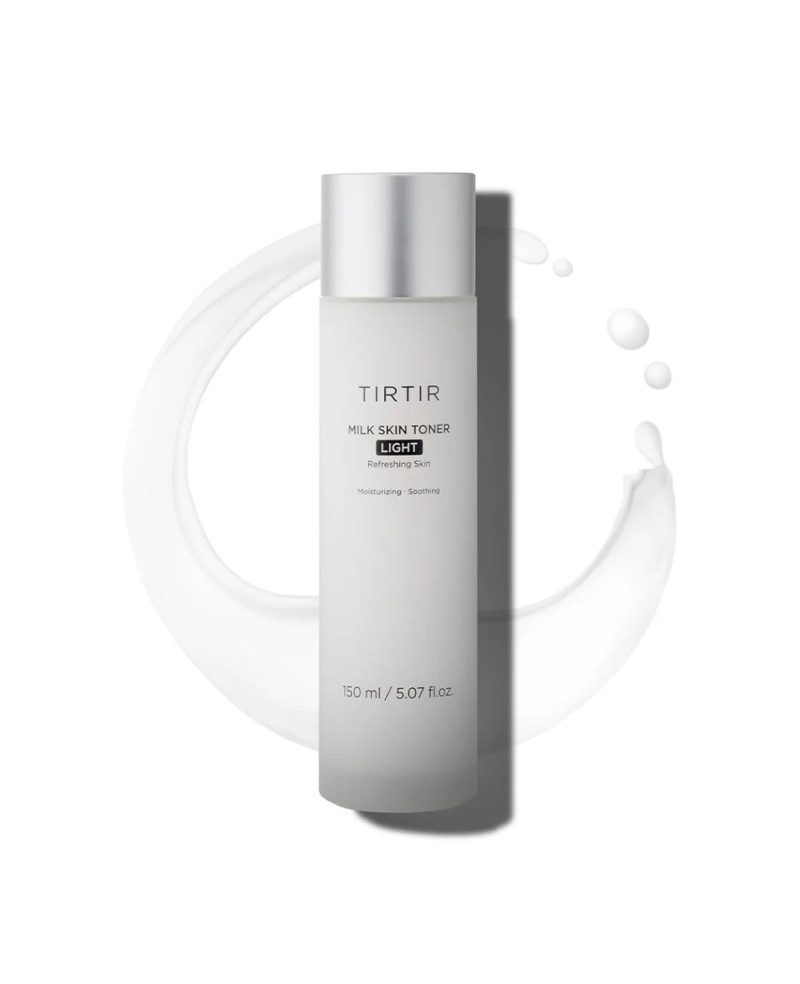 TIRTIR Milk Skin Toner Light Lengvas Tonikas su Ryžių Ekstraktu 150 ml.