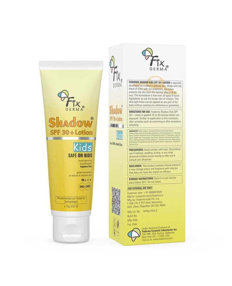 Fixderma hipoalerginis SPF30 vaikams 75g.