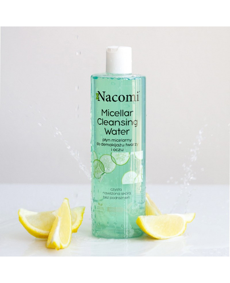 Nacomi soothing raminamasis micelinis vanduo 400ml.