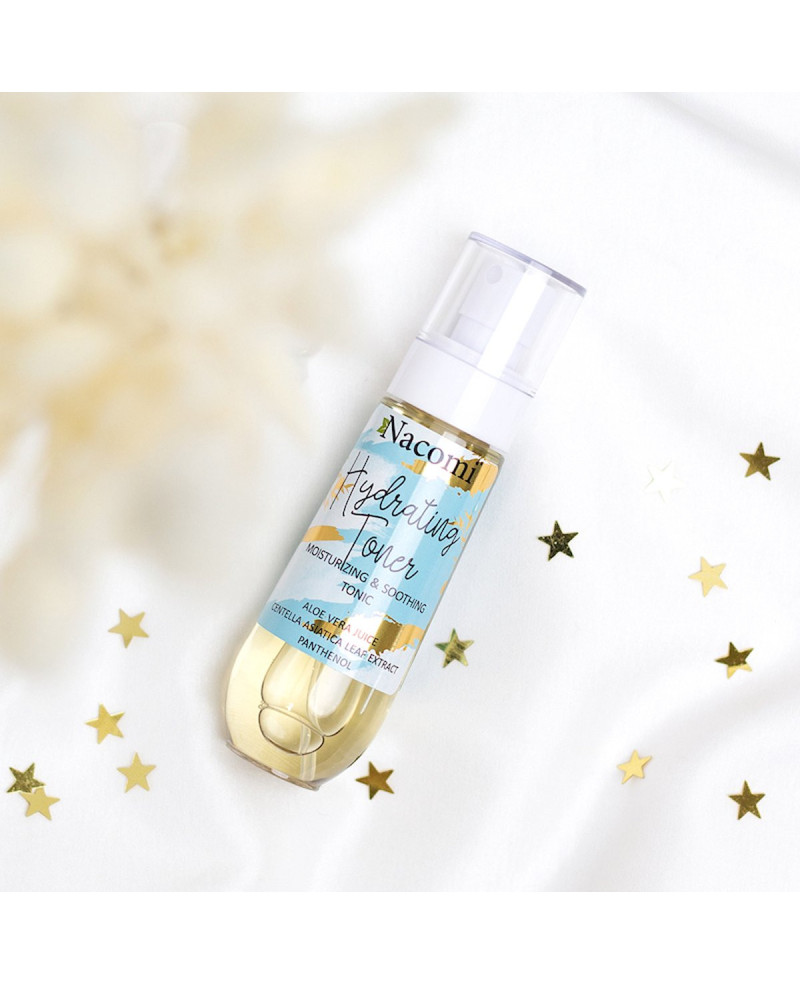 Nacomi moisturizing&soothing tonikas jautriai odai 80ml.