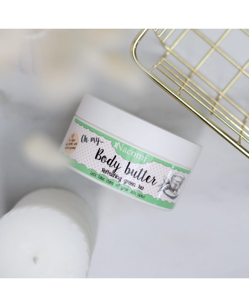 Nacomi kūno sviestas green tea 100ml.
