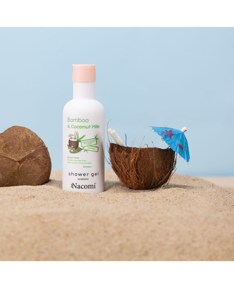 Nacomi dušo želė “Bamboo&coconut milk” 300ml.
