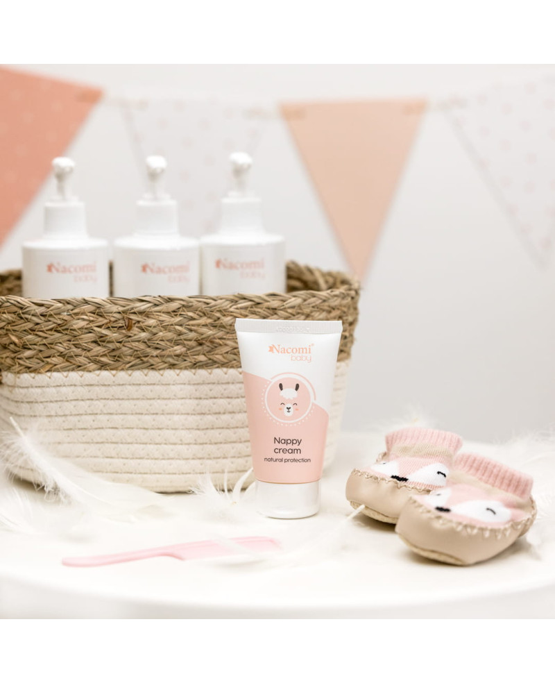 Nacomi baby nappy cream kremas nuo iššutimų 50ml.