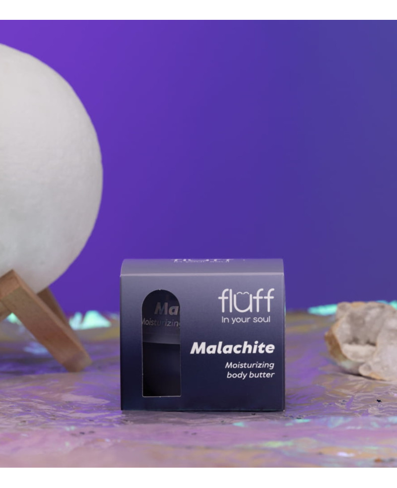 Fluff malachite drėkinantis kūno sviestas 150ml.