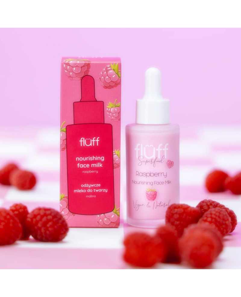 Fluff maitinamasis ir skaistinamasis veido pienelis 40ml.