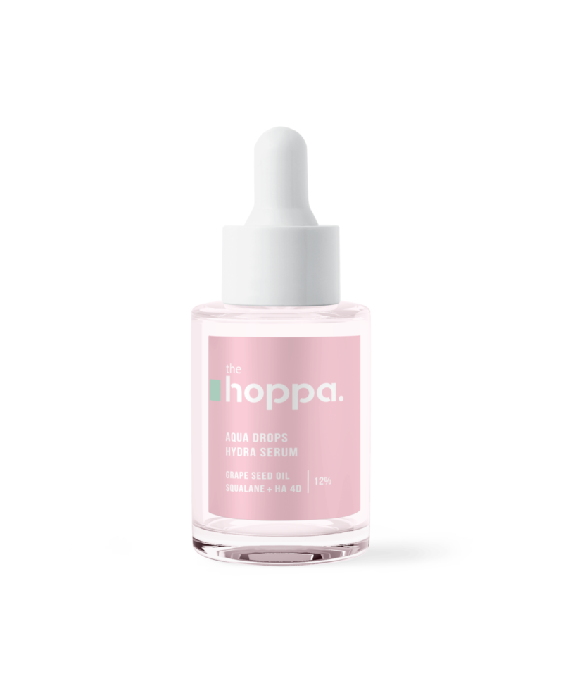 Hoppa aqua drops drėkinamasis serumas 30ml.
