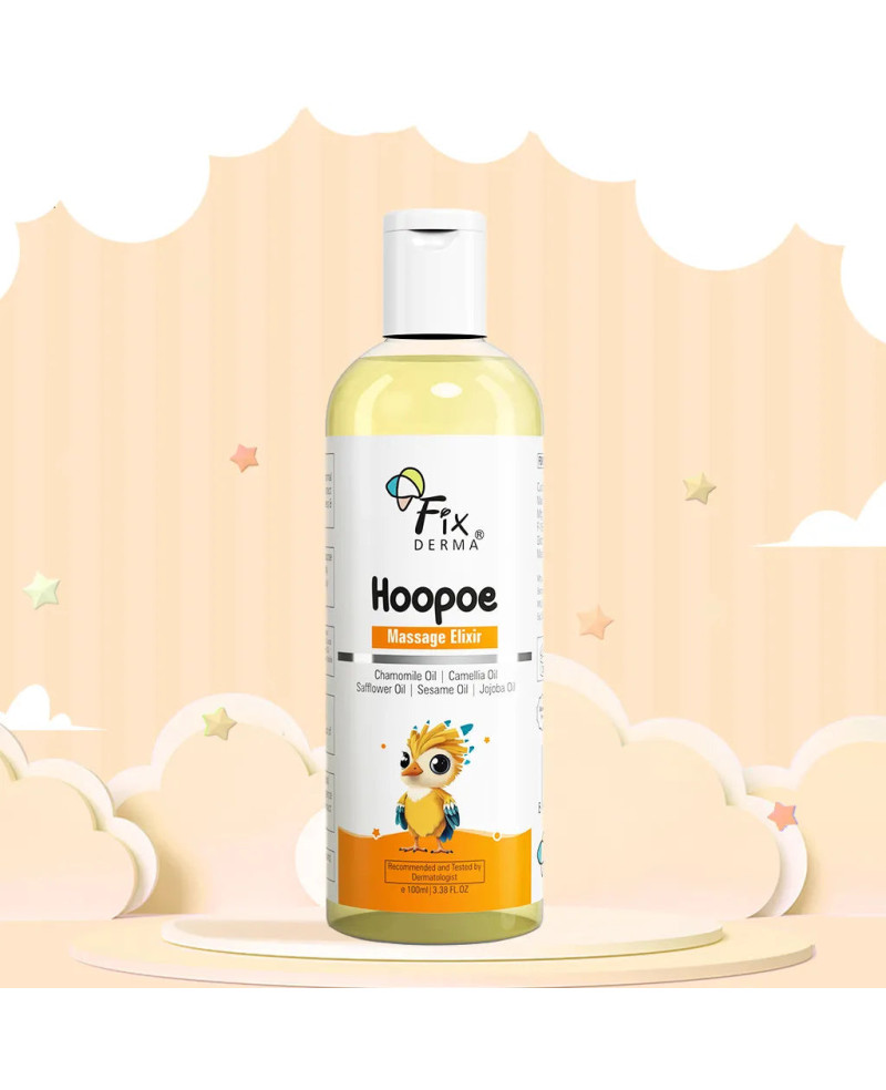 Fixderma Hoopoe masažinis aliejus 100ml.