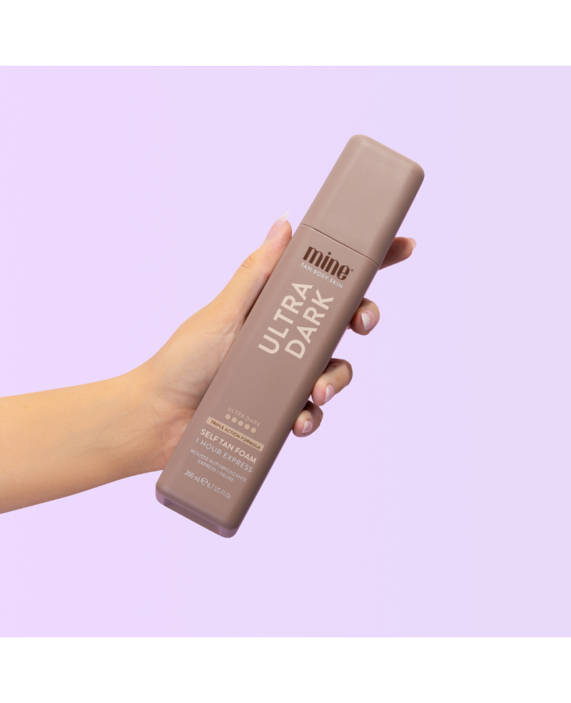 Mine tan Ultra dark savaiminio įdegio putos 200ml