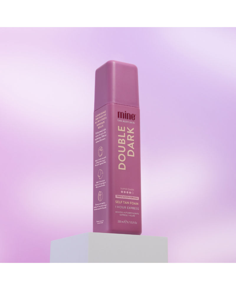 Mine tan Double dark savaiminio įdegio putos 200ml