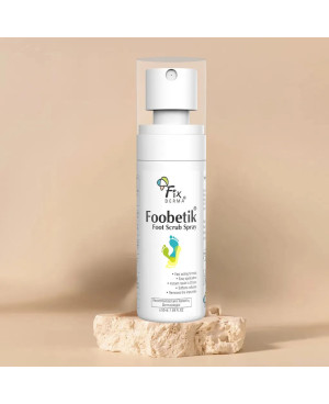 Fixderma Foobetik purškiamas pėdų eksfoliantas suskilinėjusiems kulnams 50ml.