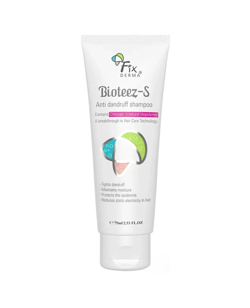 Fixderma bioteez-s šampūnas nuo pleiskanų 75ml.