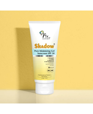Fixderma Shadow SPF50 poras mažinantis veido odos gelis 50g.