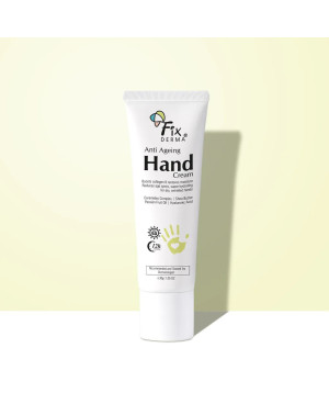 Fixderma Anti Ageing rankų kremas su SPF 50 ir keramidais 30g.