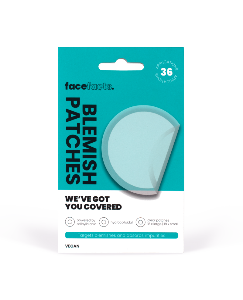 Face Facts Blemish Patches - Clear & Round lipdukai nuo spuogų 36vnt.