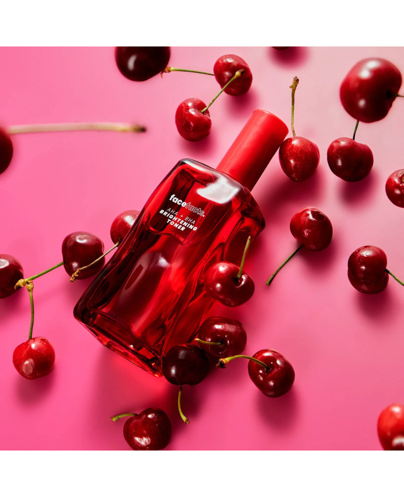 Face Facts Cherry Bliss AHA + BHA Skaistinantis Tonikas 140ml.