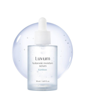 Luvum bamboo hyaluronic drėkinamasis serumas 50ml.