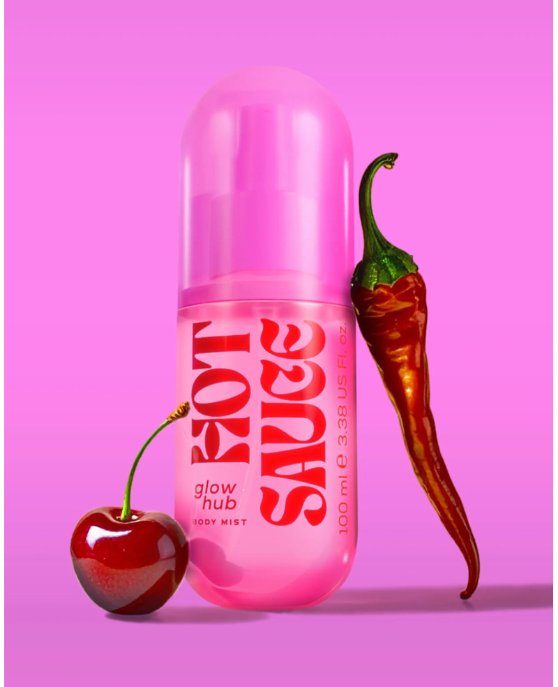 Glow hub kūno dulksna “Hot sauce” 100ml.