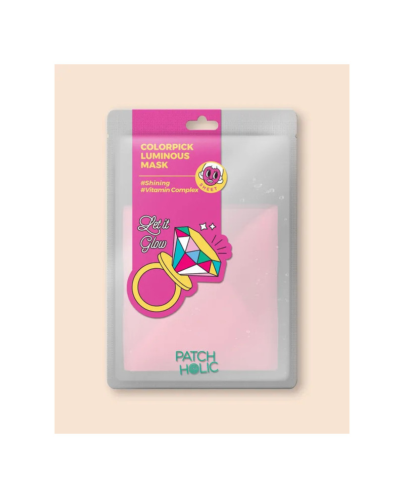 Patch holic švytėjimo suteikianti veido kaukė 1vnt.