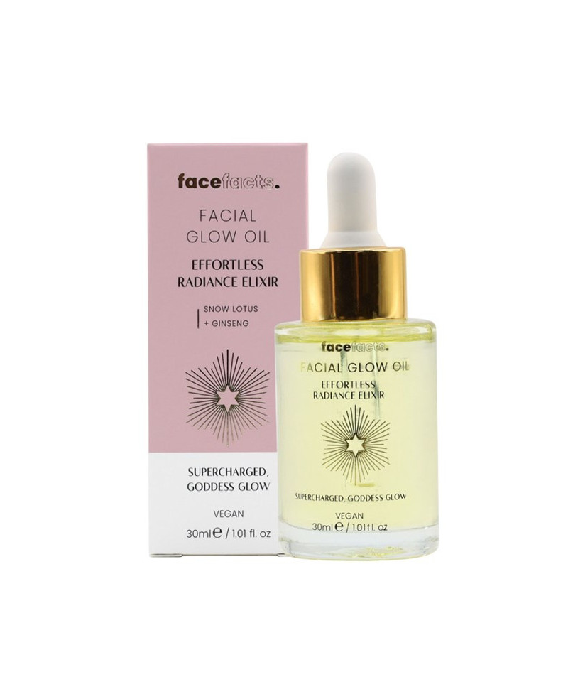 Face facts facial glow oil veido aliejus 30ml.
