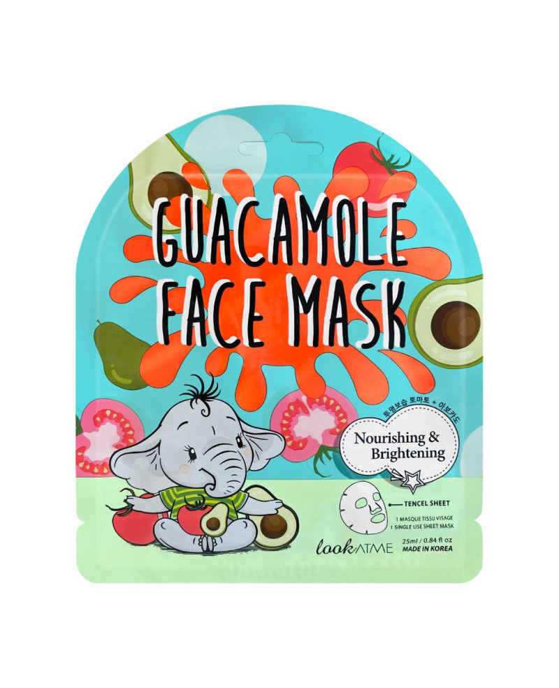 Look At Me Guacamole Tencel Face Mask