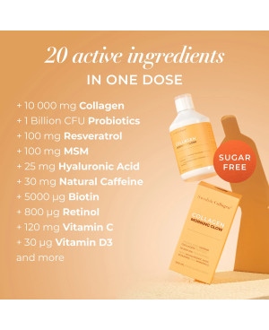 Swedish Collagen 10,000mg Morning Glow 500 ml