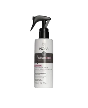 INOAR Forca & Brilho Leave-in - nenuplaunamas kondicionierius 200 ml.